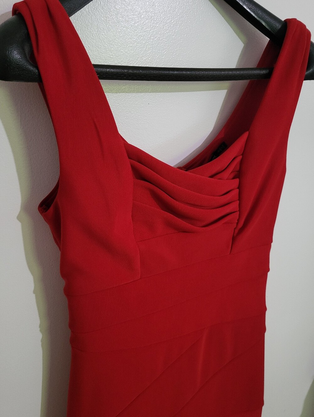 Ruby Rox Red Bodycon Mini Dress Size 11 - Picture 2 of 7